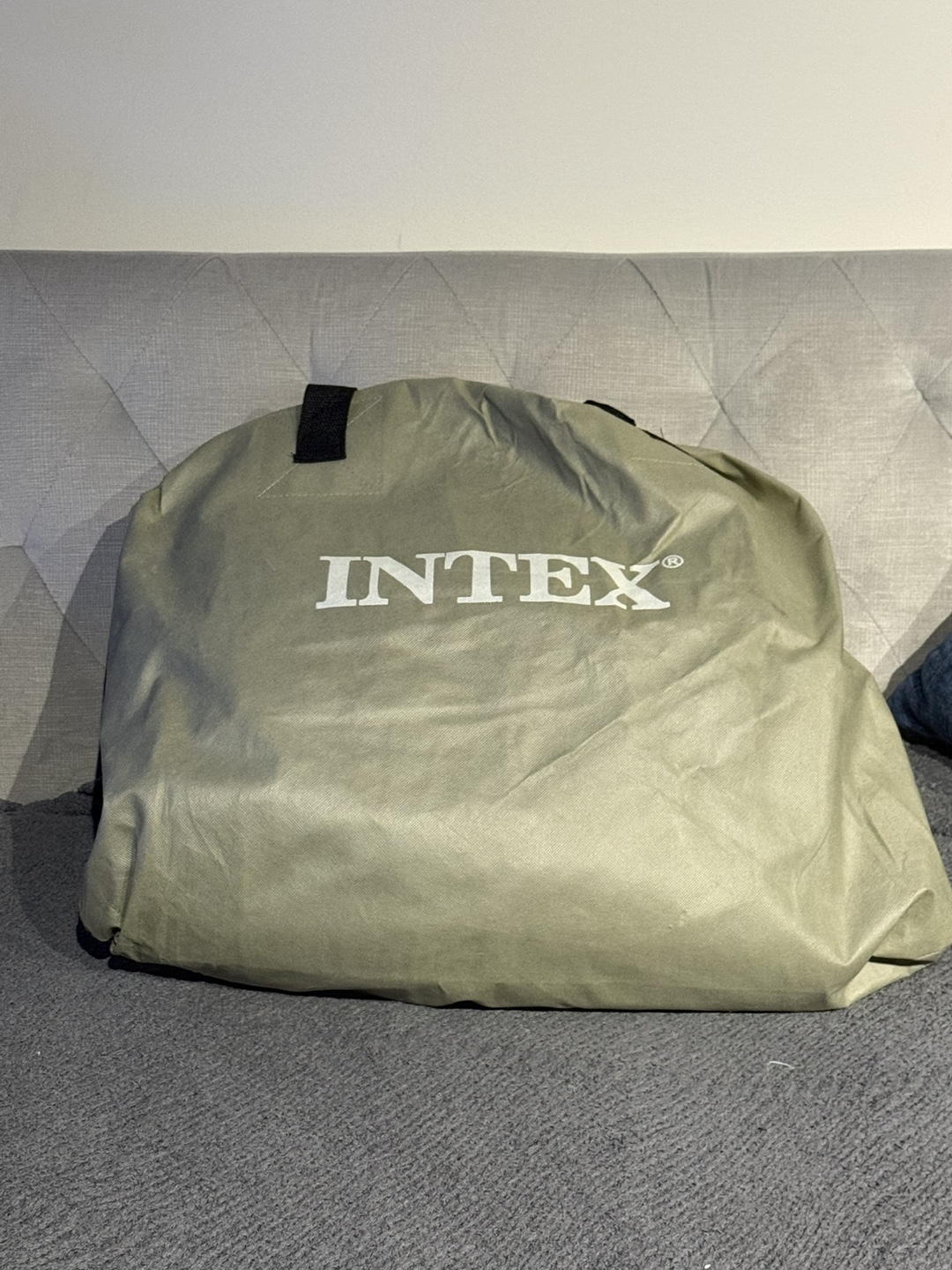 INTEX Queen Air Mattress with Built-in Pump
