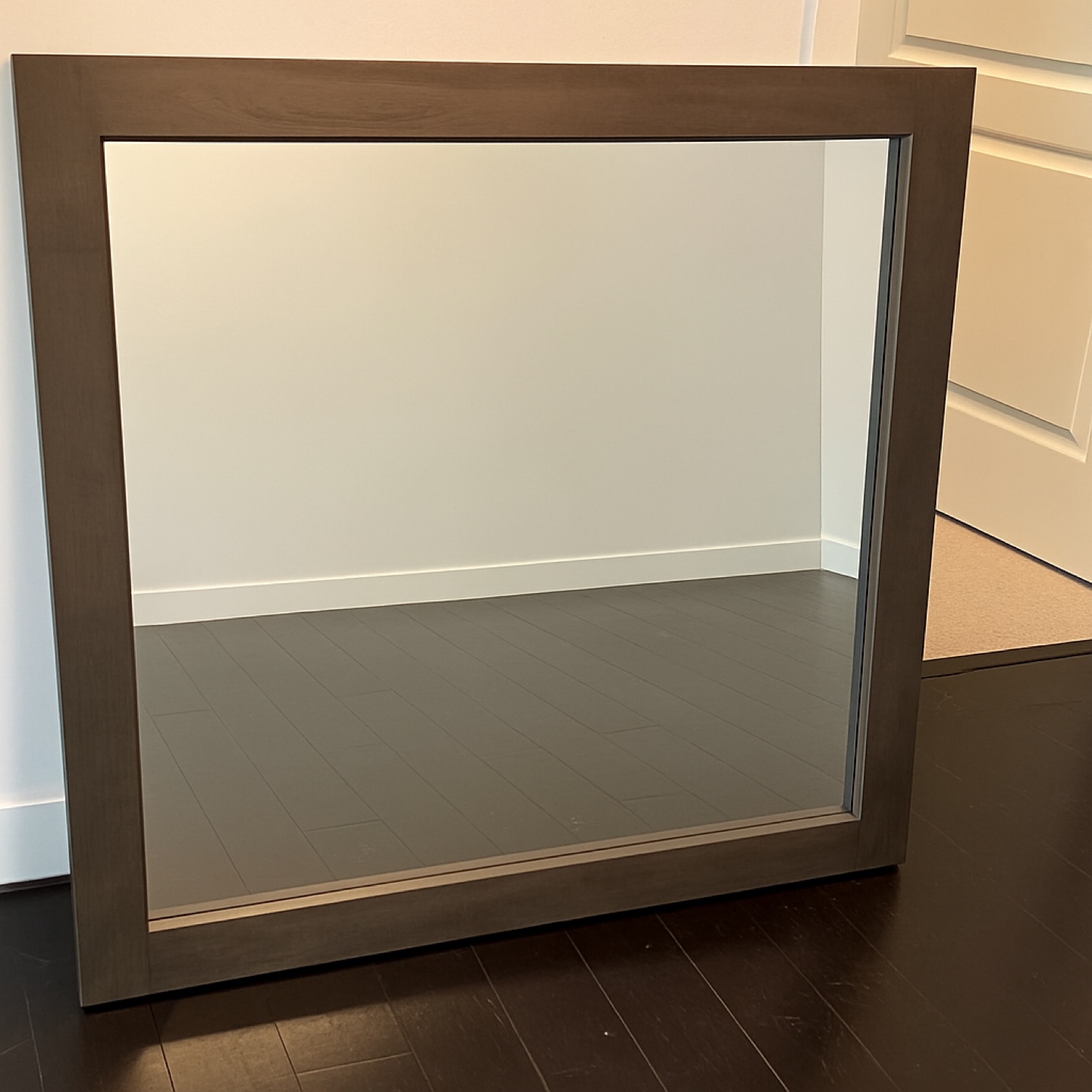 Dark Grey 6-Drawer Dresser and Matching Mirror - photo 3