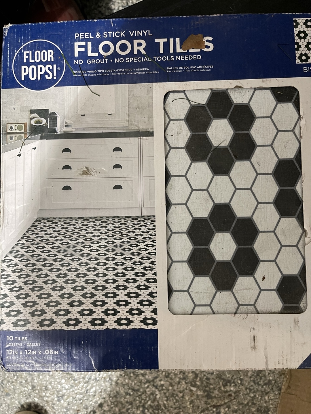Peel and Stick Vinyl Floor Tiles