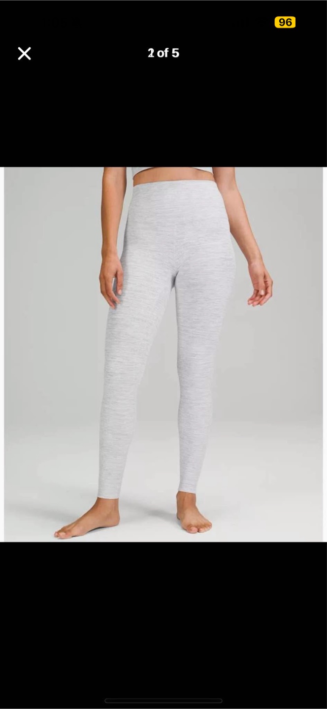Lululemon Align High-Rise Leggings - Size 2 - Grey