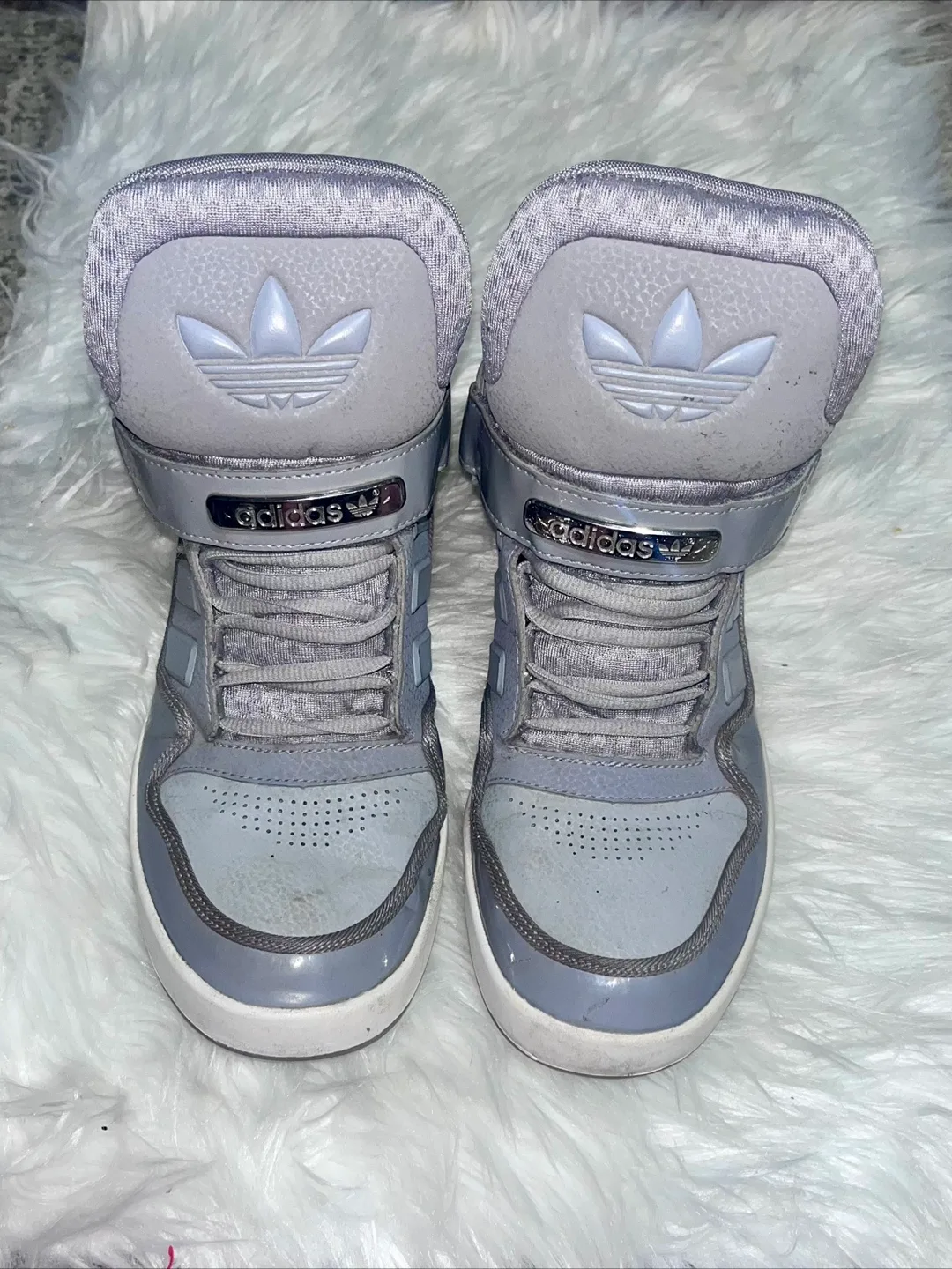 Adidas High Top Sneakers - Mens Size 8.5 image indicator(2)