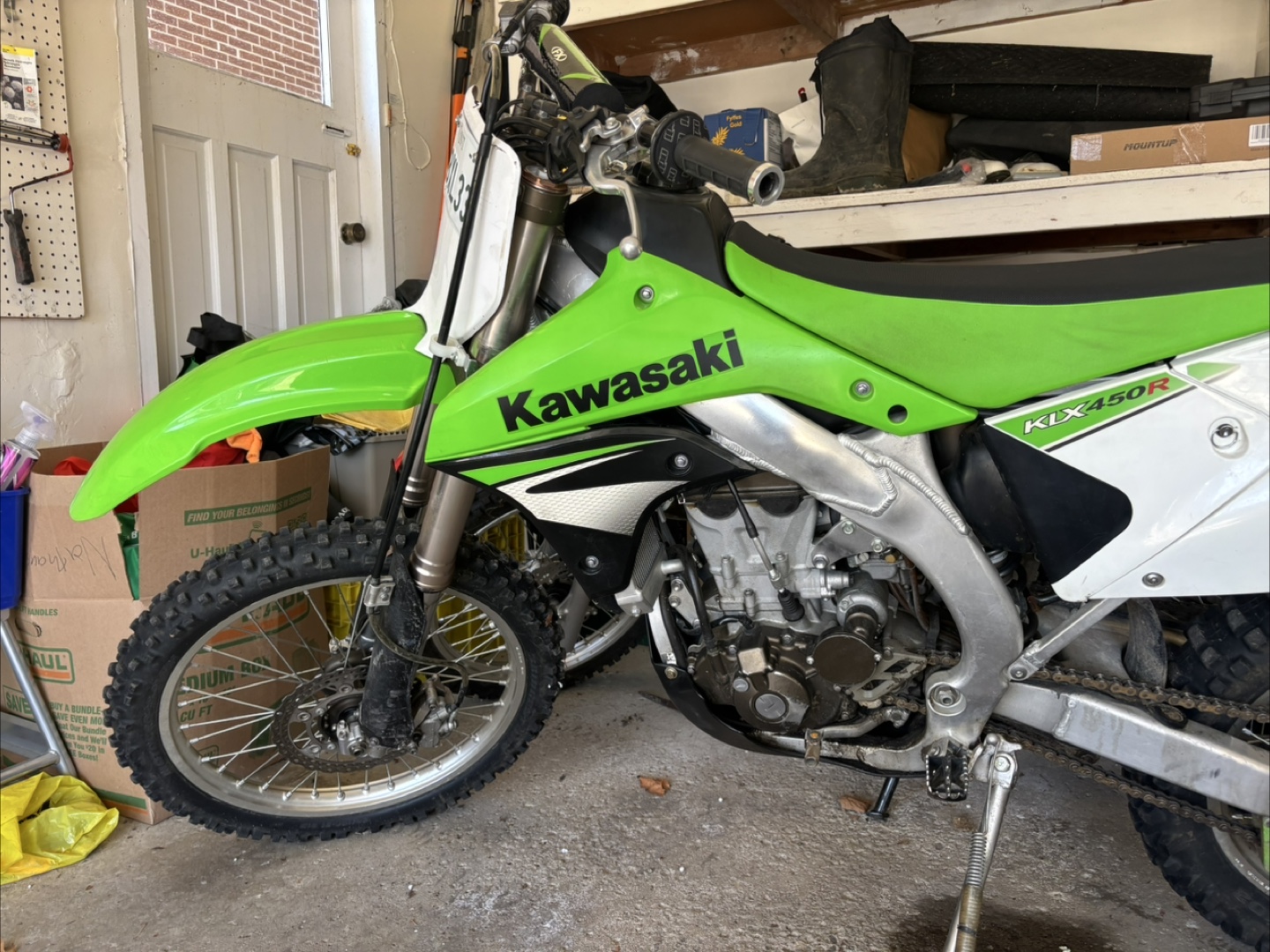 2009 Kawasaki KLX450R Dirt Bike