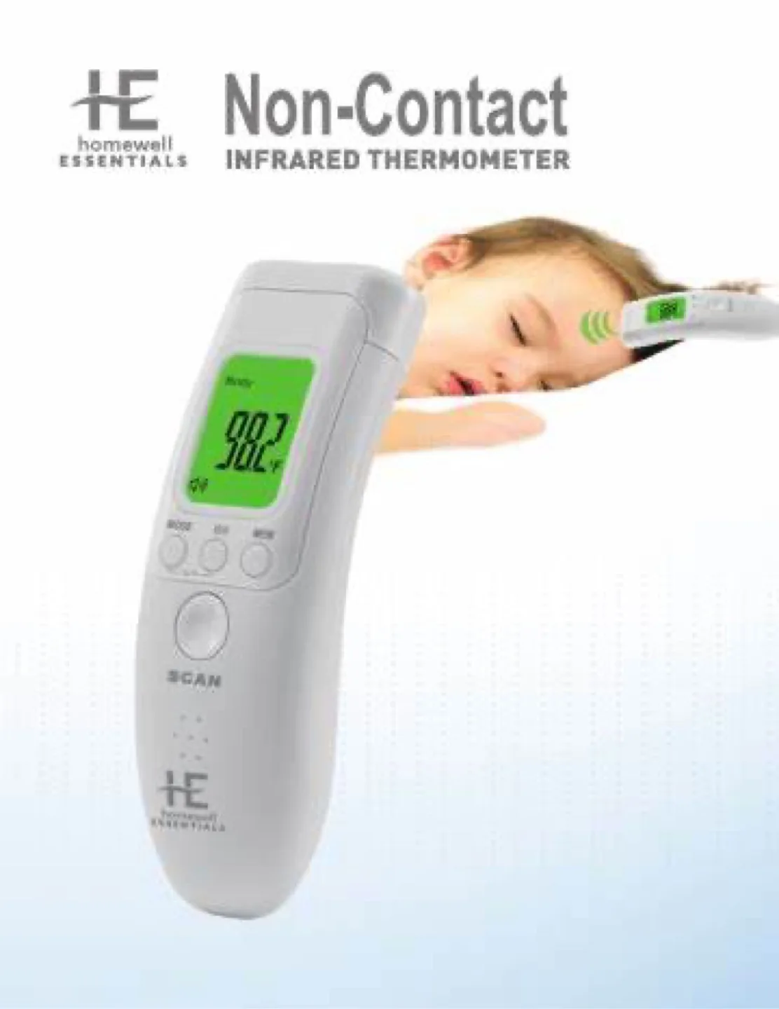 Homewell Essentials Non-Contact Infrared Thermometer image indicator(2)