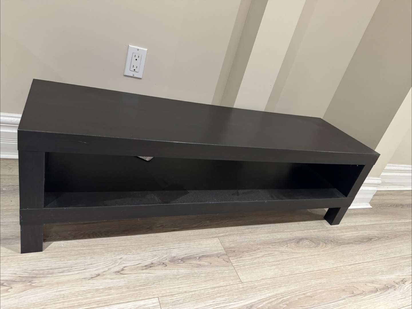 Black TV Stand/ Media Console - photo 2