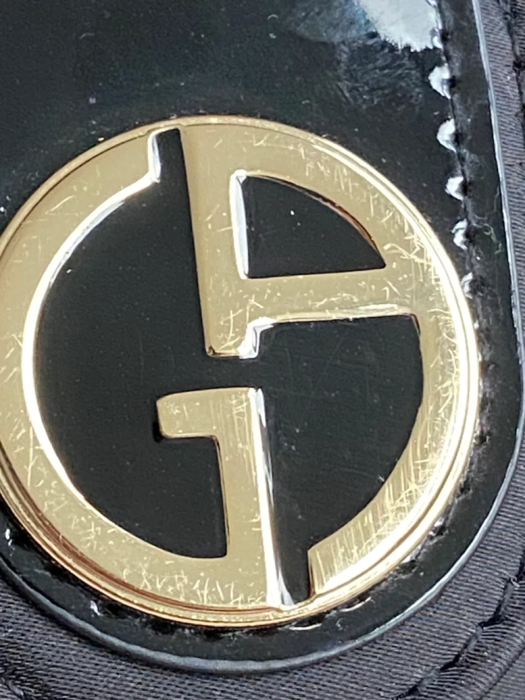 Authentic Giorgio Armani Black Nylon image indicator(5)