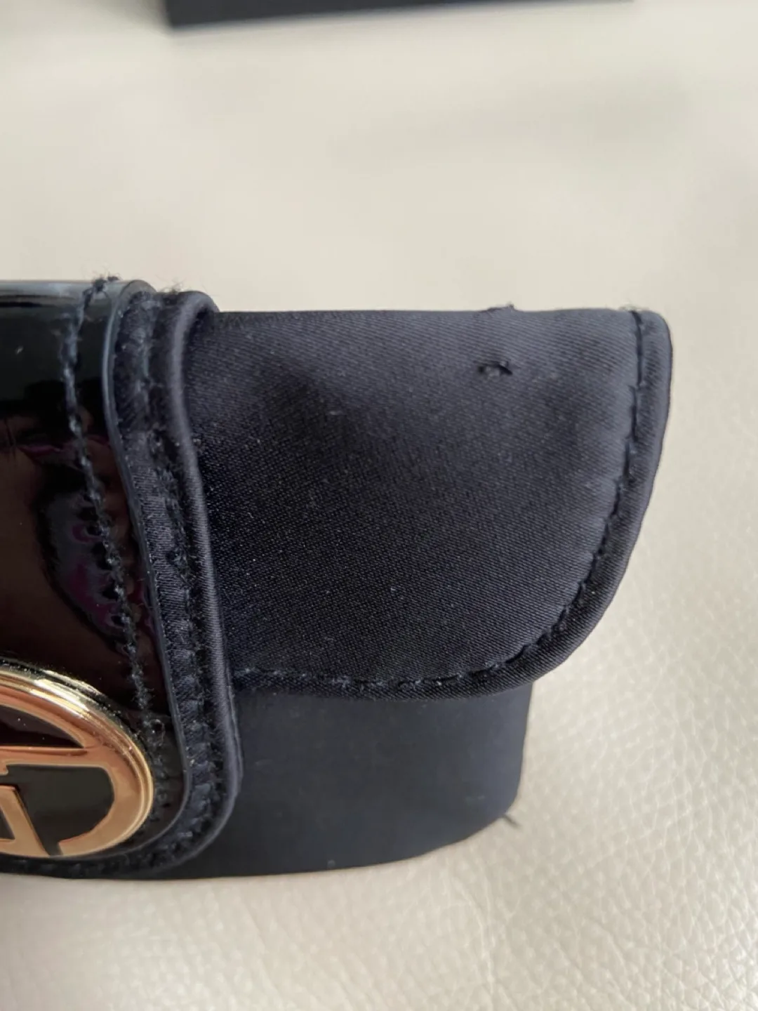 Authentic Giorgio Armani Black Nylon image indicator(4)