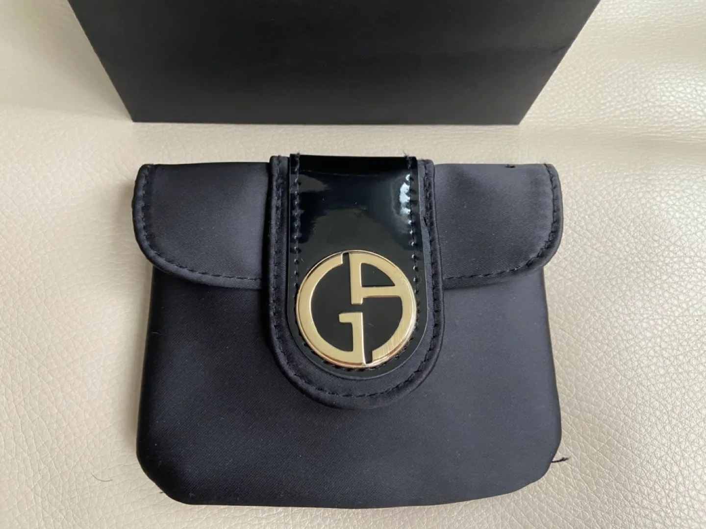 Authentic Giorgio Armani Black Nylon image indicator(3)