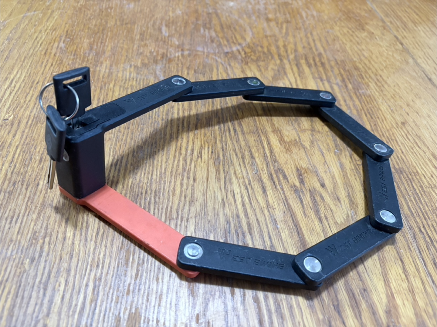 West Biking Folding Bike Lock - photo 2