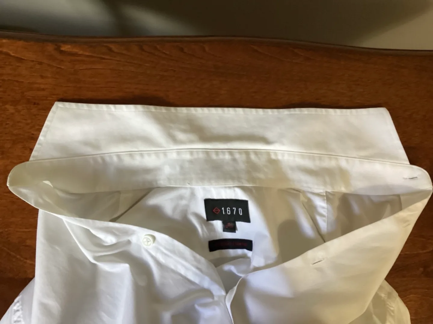 YOUNG MENS 1670 WHITE DRESS SHIRT image indicator(3)