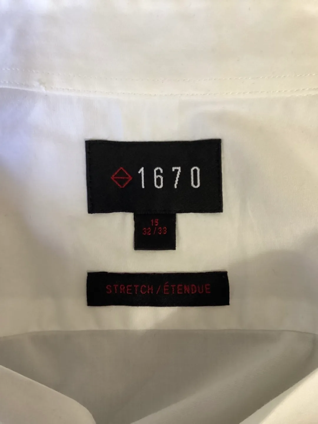 YOUNG MENS 1670 WHITE DRESS SHIRT image indicator(4)