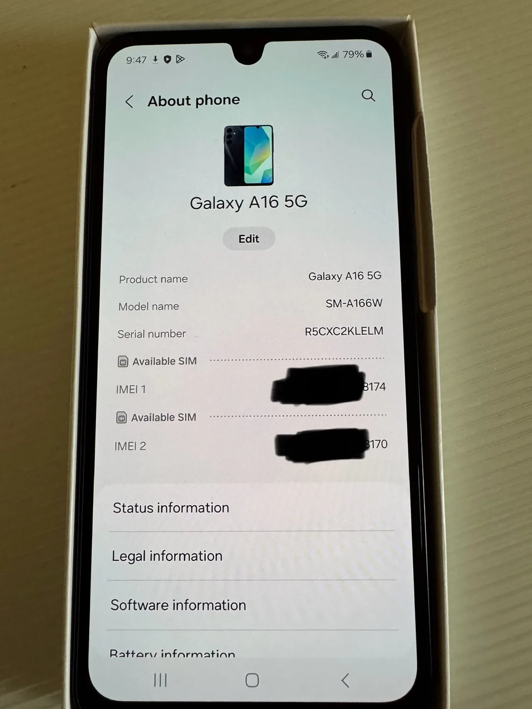 Samsung Galaxy A16 5G image indicator(4)