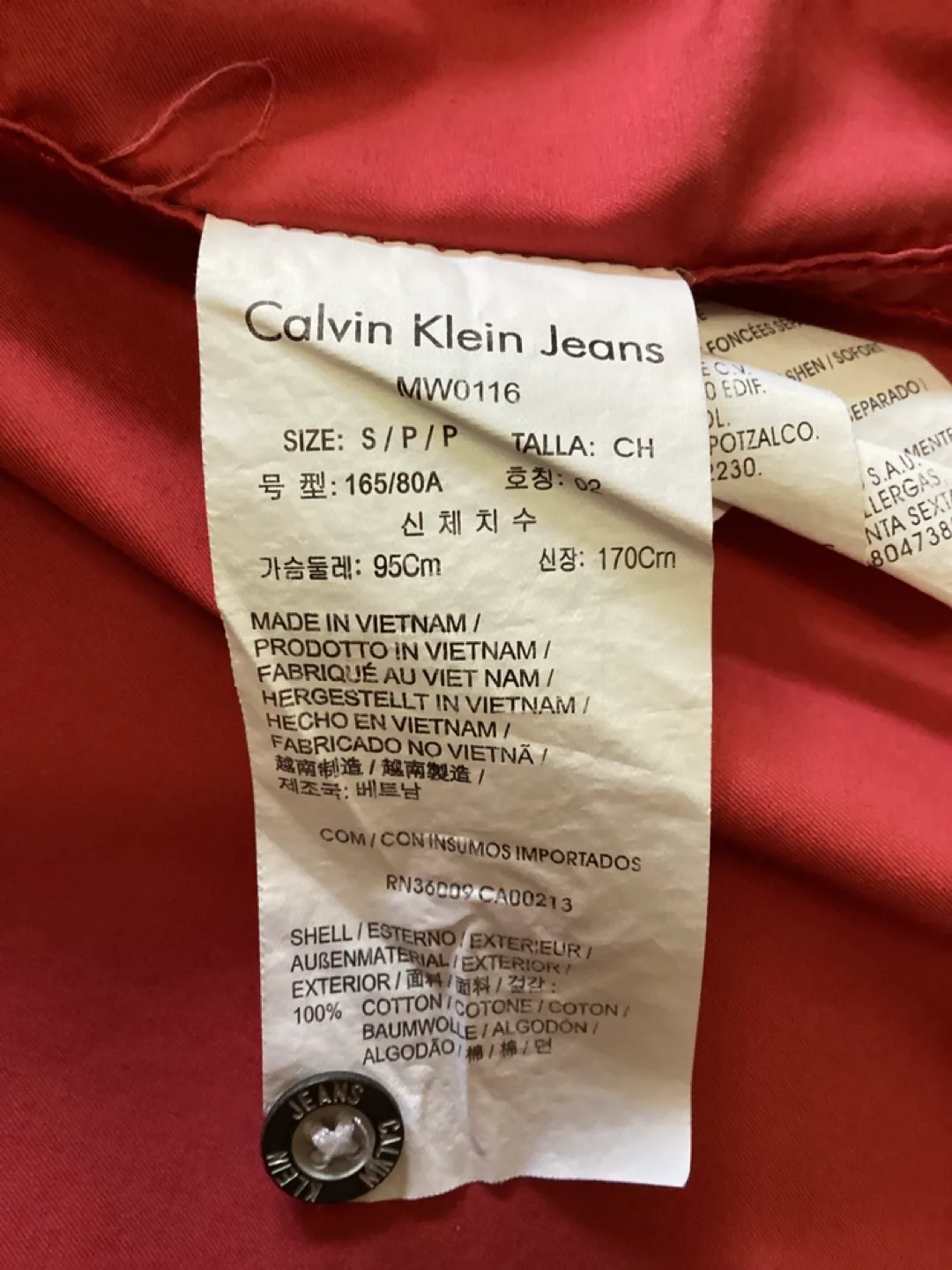 YOUNG MENS CALVIN KLEIN COTTON SHIRT image indicator(5)