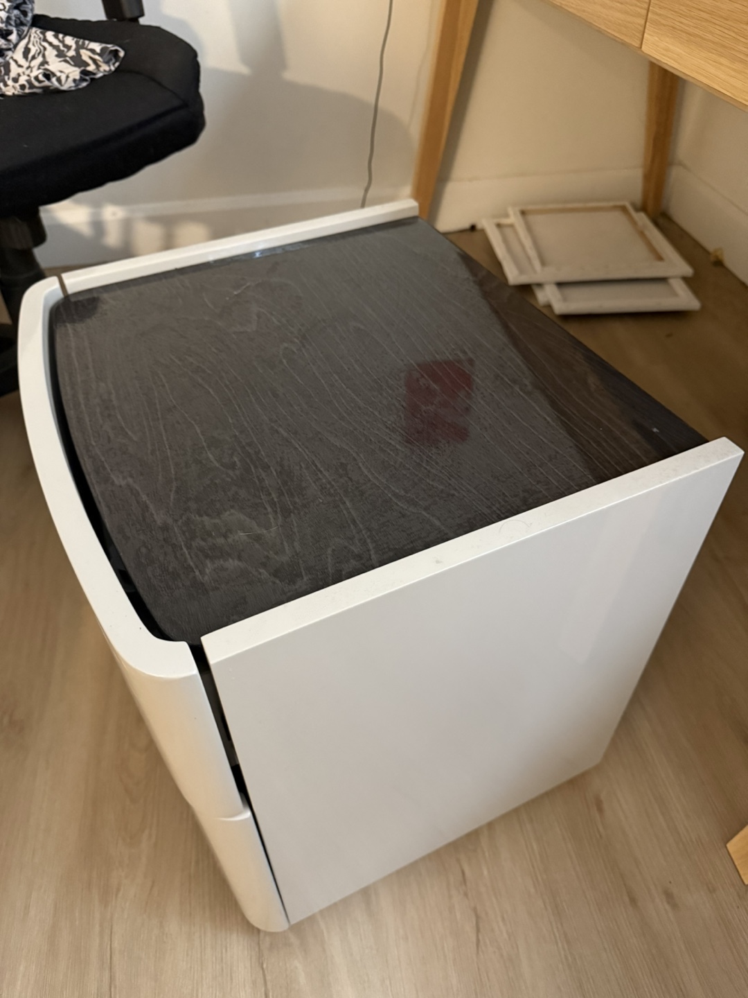 Modern Two-Drawer Nightstand - photo 2
