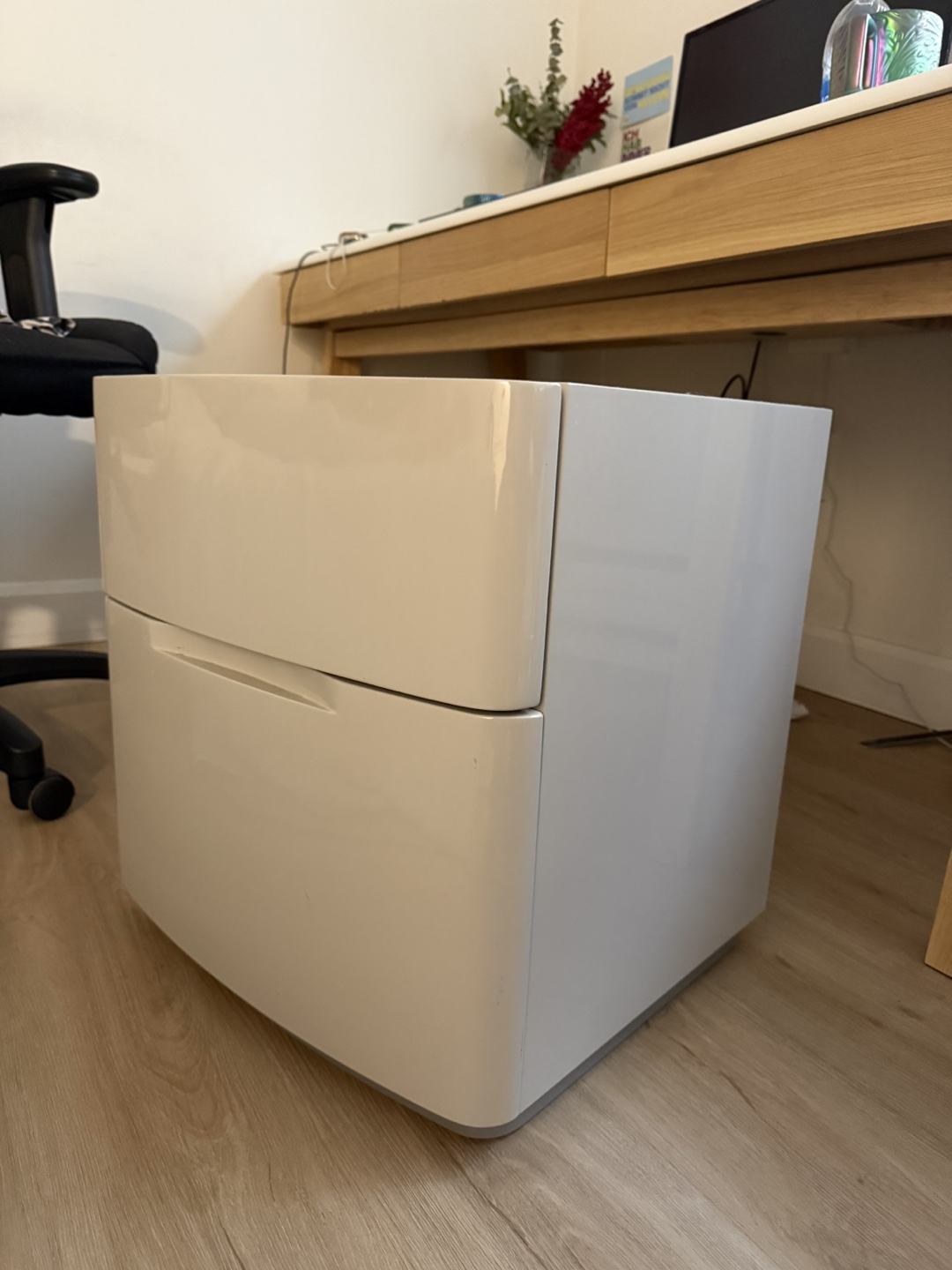 Modern Two-Drawer Nightstand