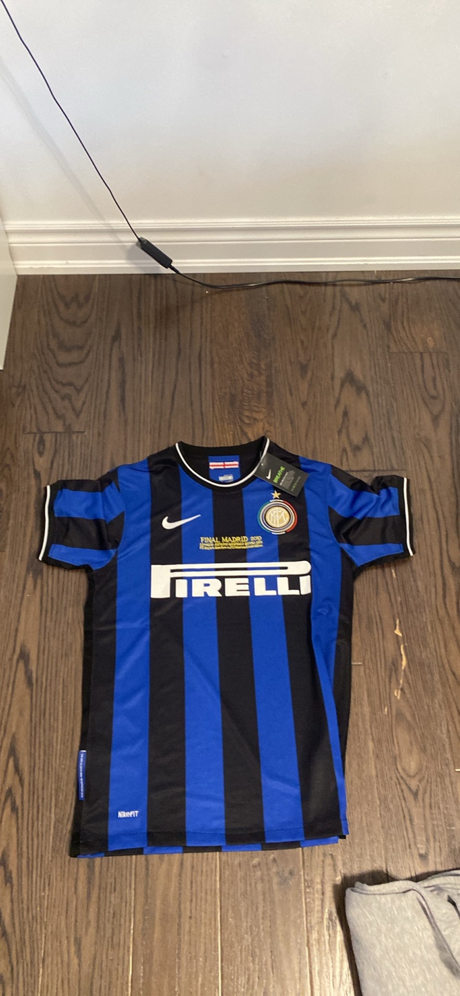 Inter Milan Nike Breathe Football Jersey - Mens Medium