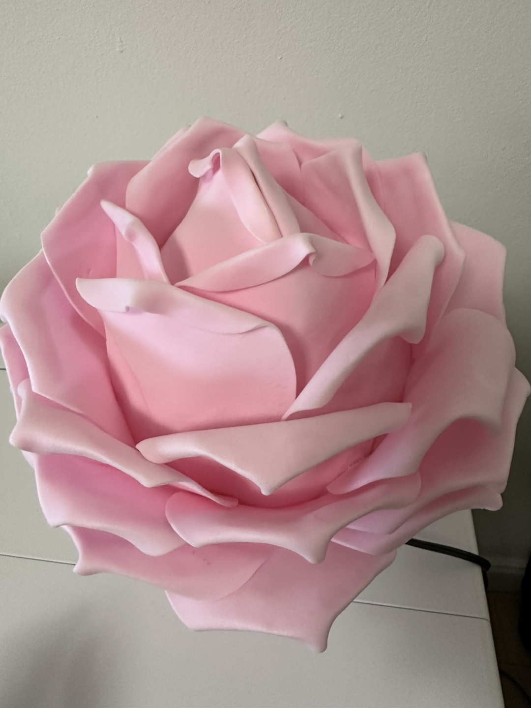 Pink Rose Table Lamp new - photo 3