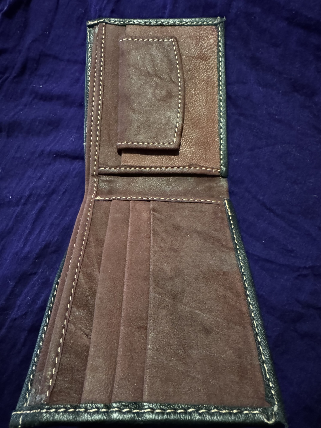 Men's Leather Bi-fold Wallet - photo 2