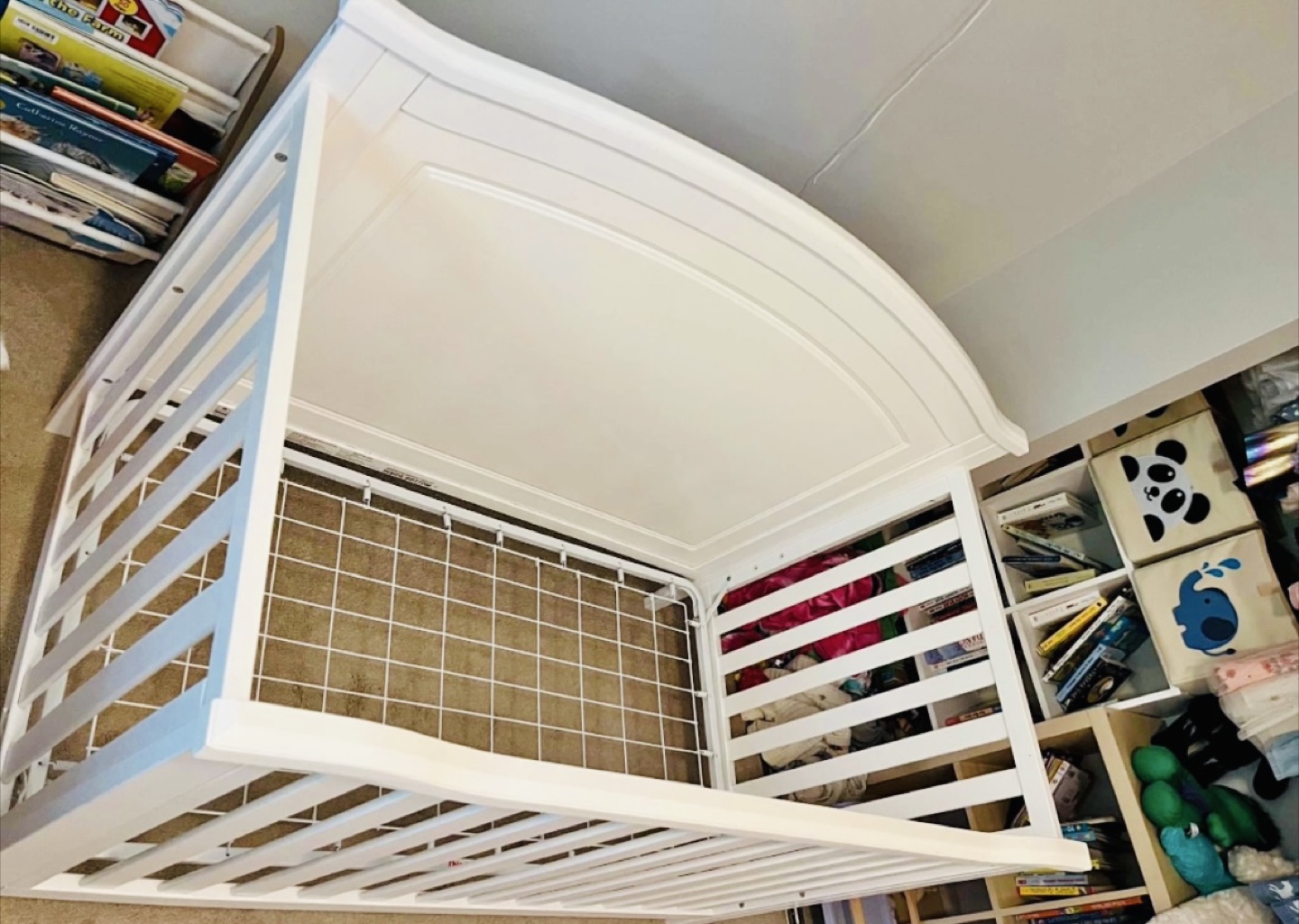 White Baby Crib
