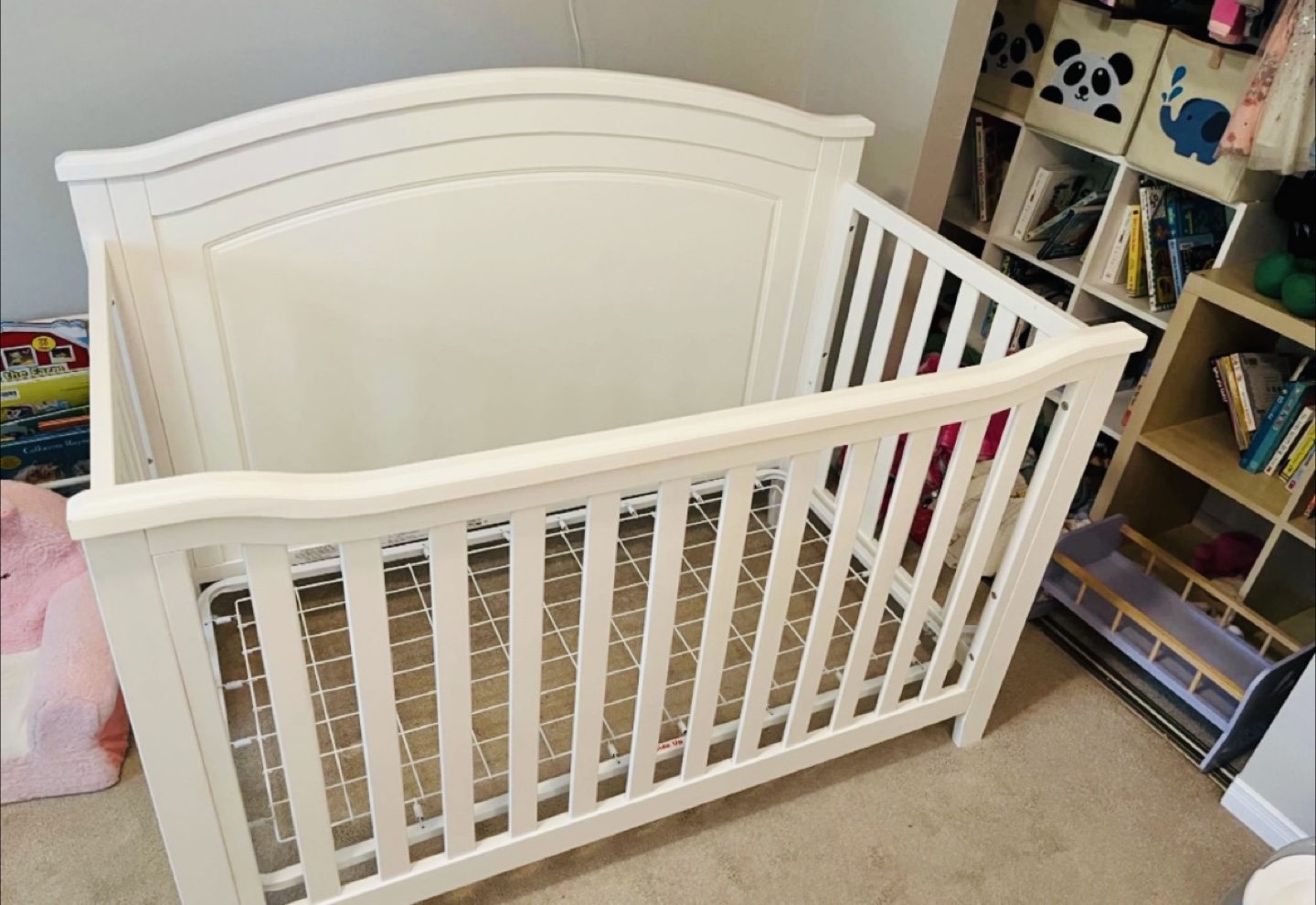 White Baby Crib - photo 2