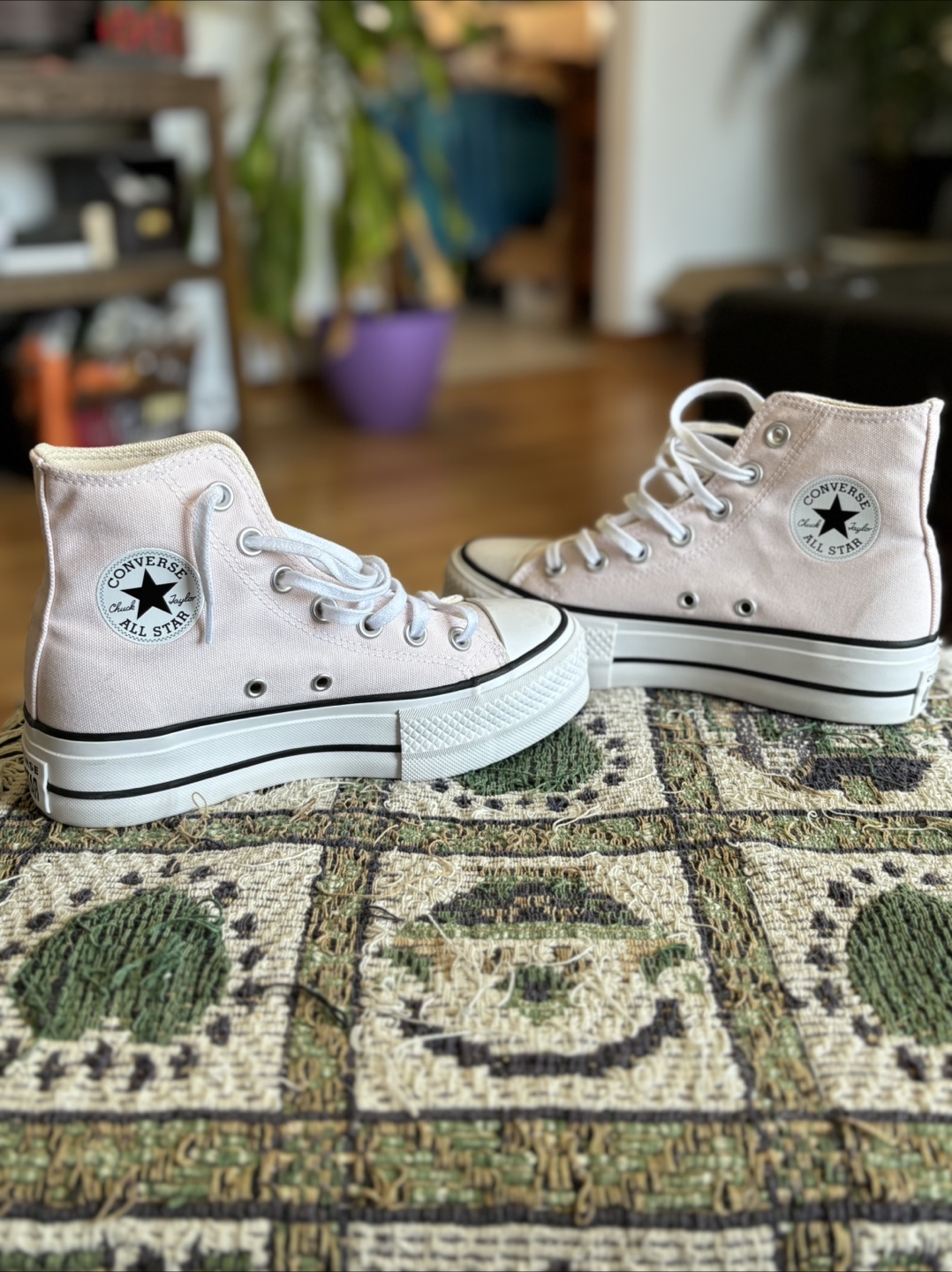 Converse Platform High Top Sneakers - Size  5 Women's