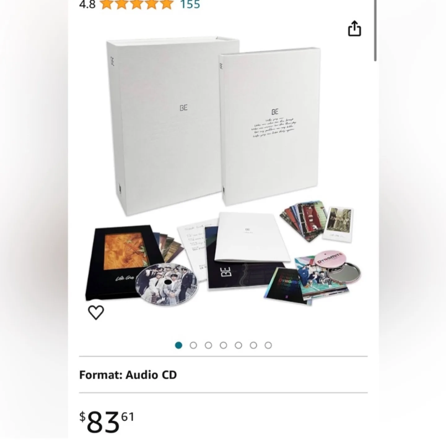 BTS BE Deluxe Edition Album image indicator(6)