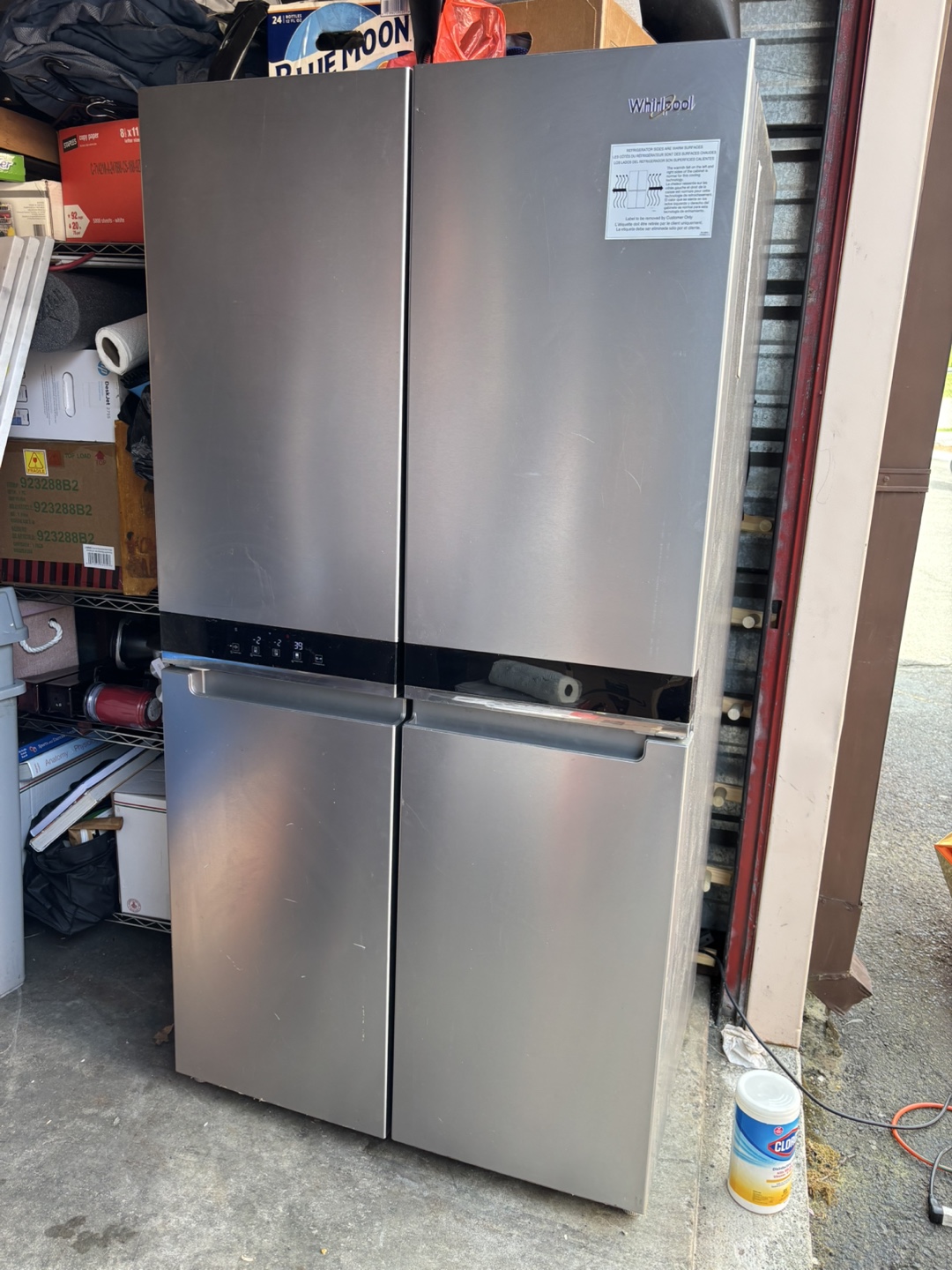 Whirlpool French Door Refrigerator - Stainless Steel