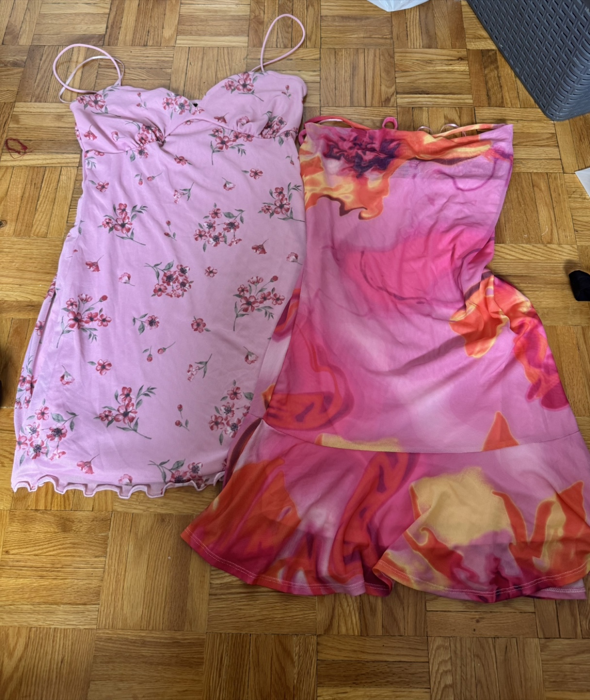 Two Pink Summer Dresses Bundle