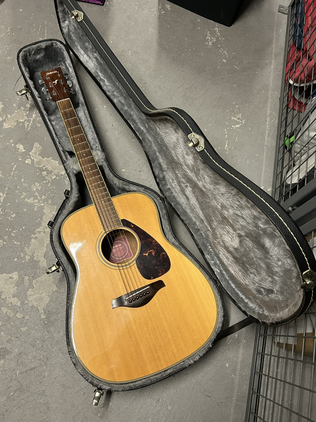 Yamaha FG720S Acoustic Guitar with Case - photo 2