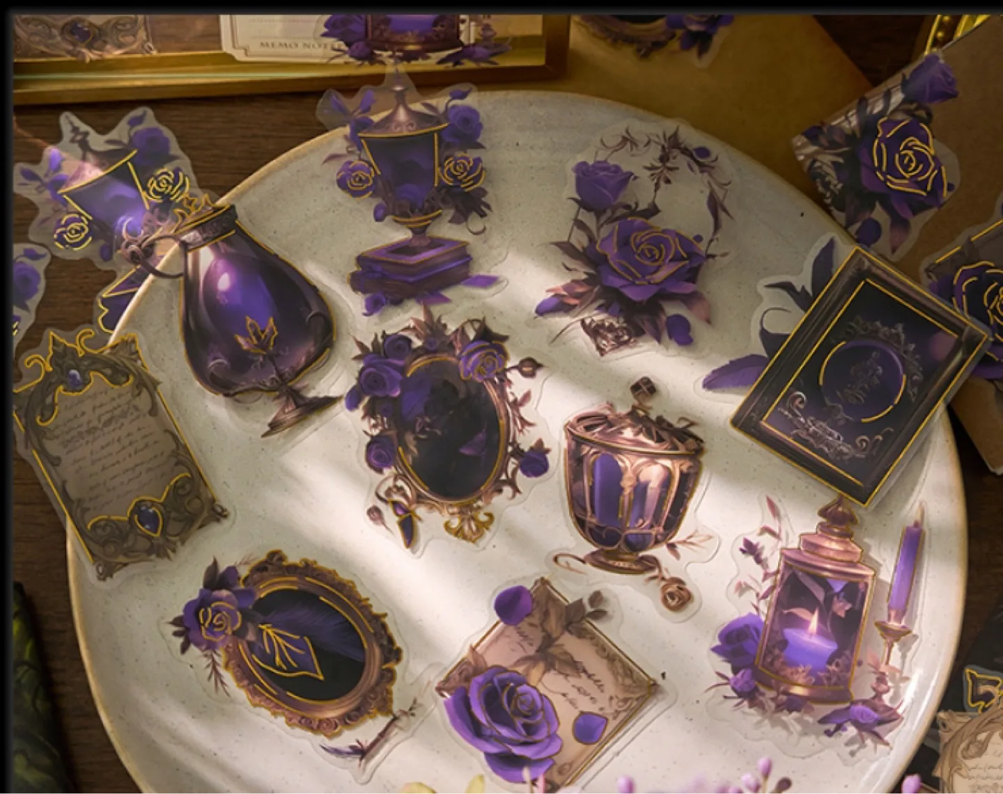 Dark Academia Aesthetic Stickers image indicator(4)