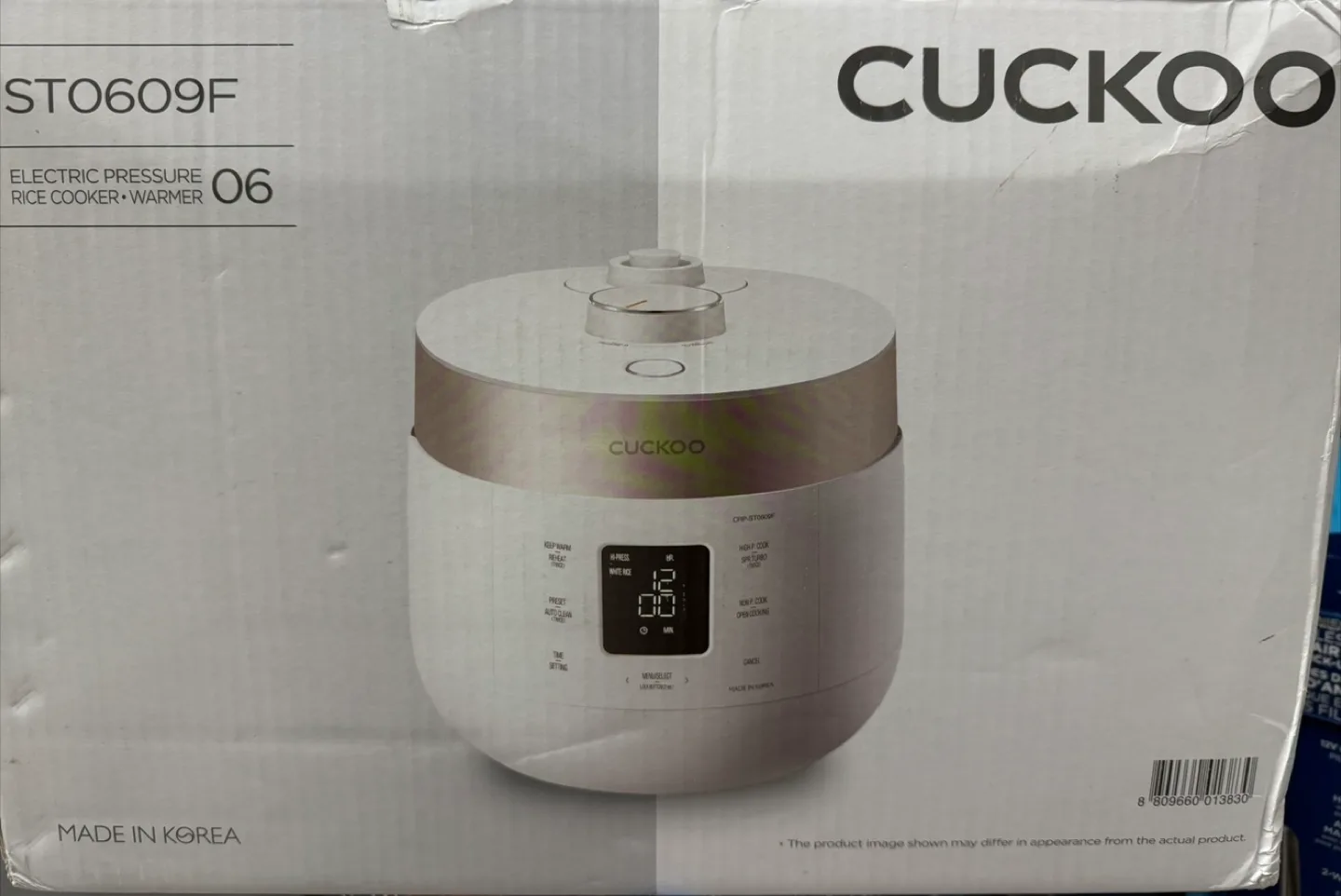 Cuckoo CRP-BST0609F Electric Pressure Rice Cooker and Warmer thumbnail