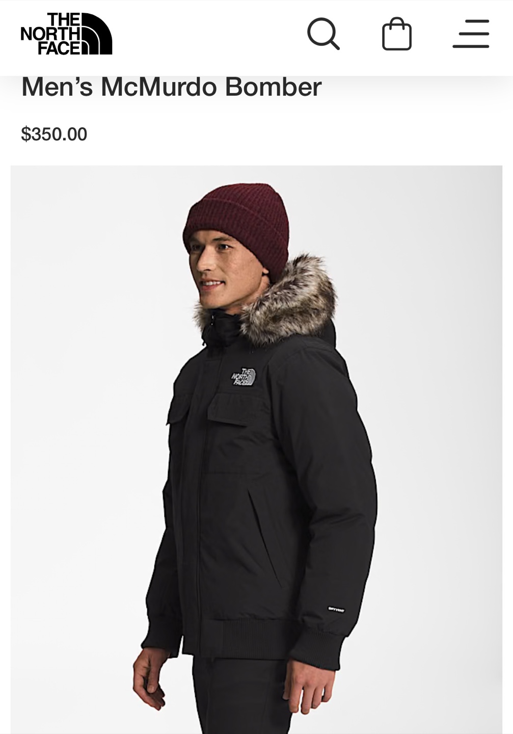 The North Face Men's McMurdo Bomber Jacket - photo 3