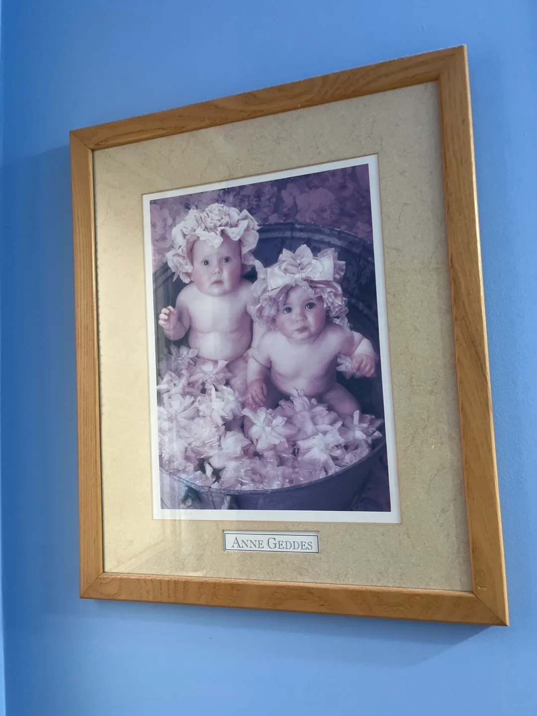 Set of three Anne Geddes framed prints image indicator(3)