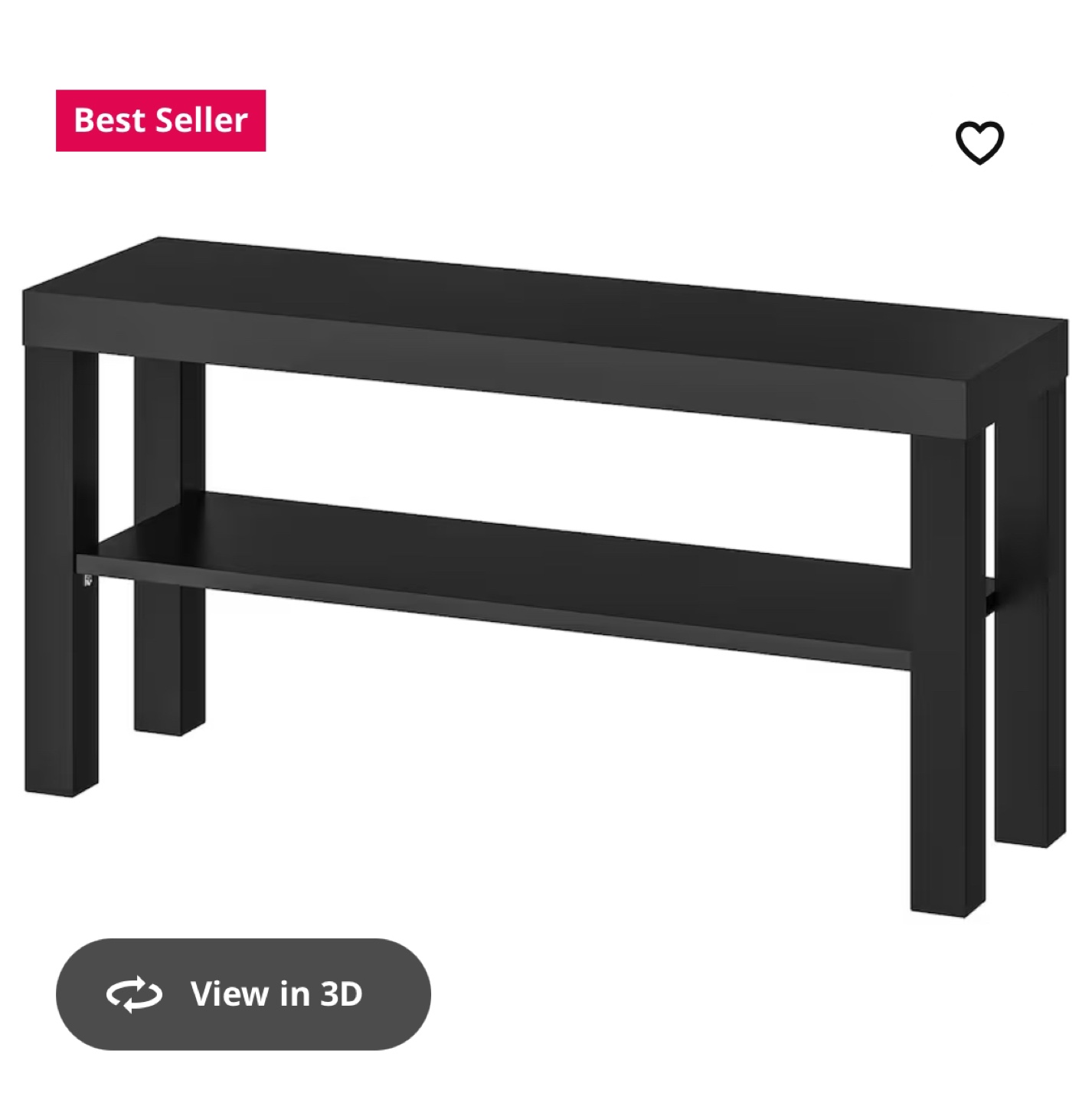 IKEA Lack TV Stand - Black - Brand New in Box