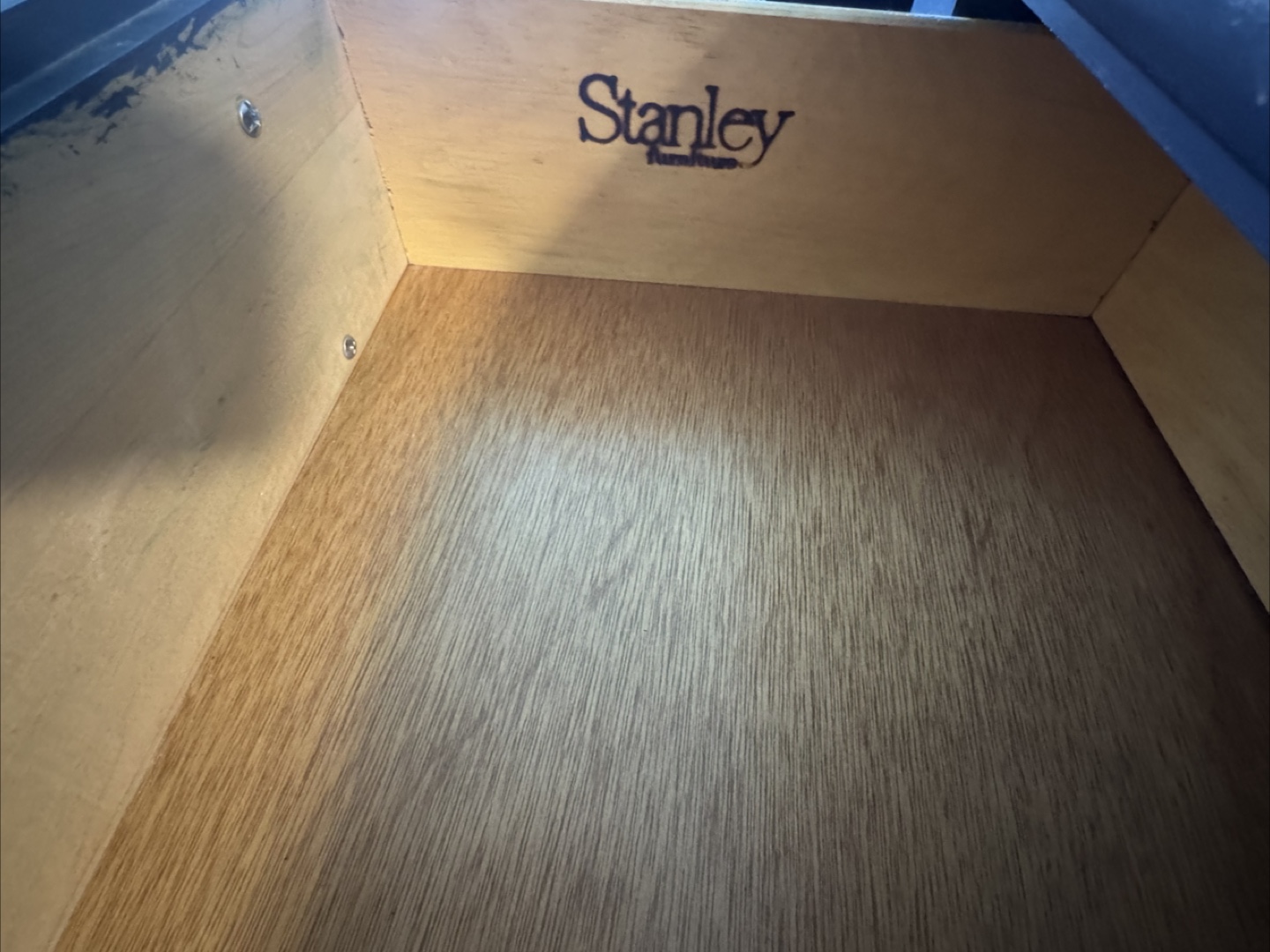 Pair of Stanley Furniture Nightstands, Blue - photo 2