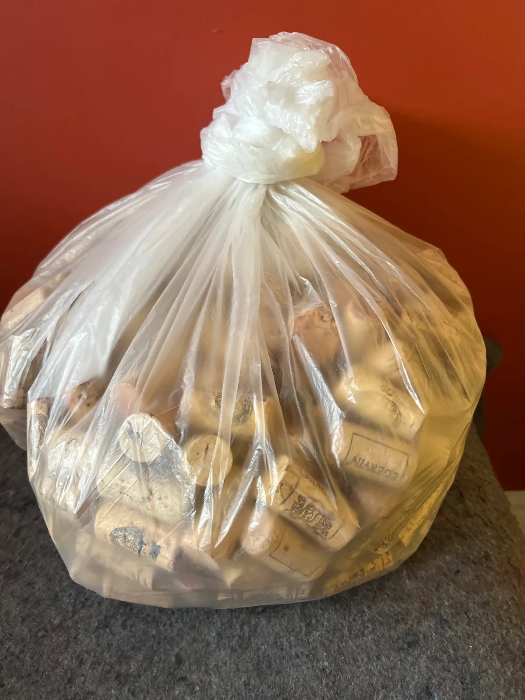 Glass decor with wine 🍷 corks image indicator(2)