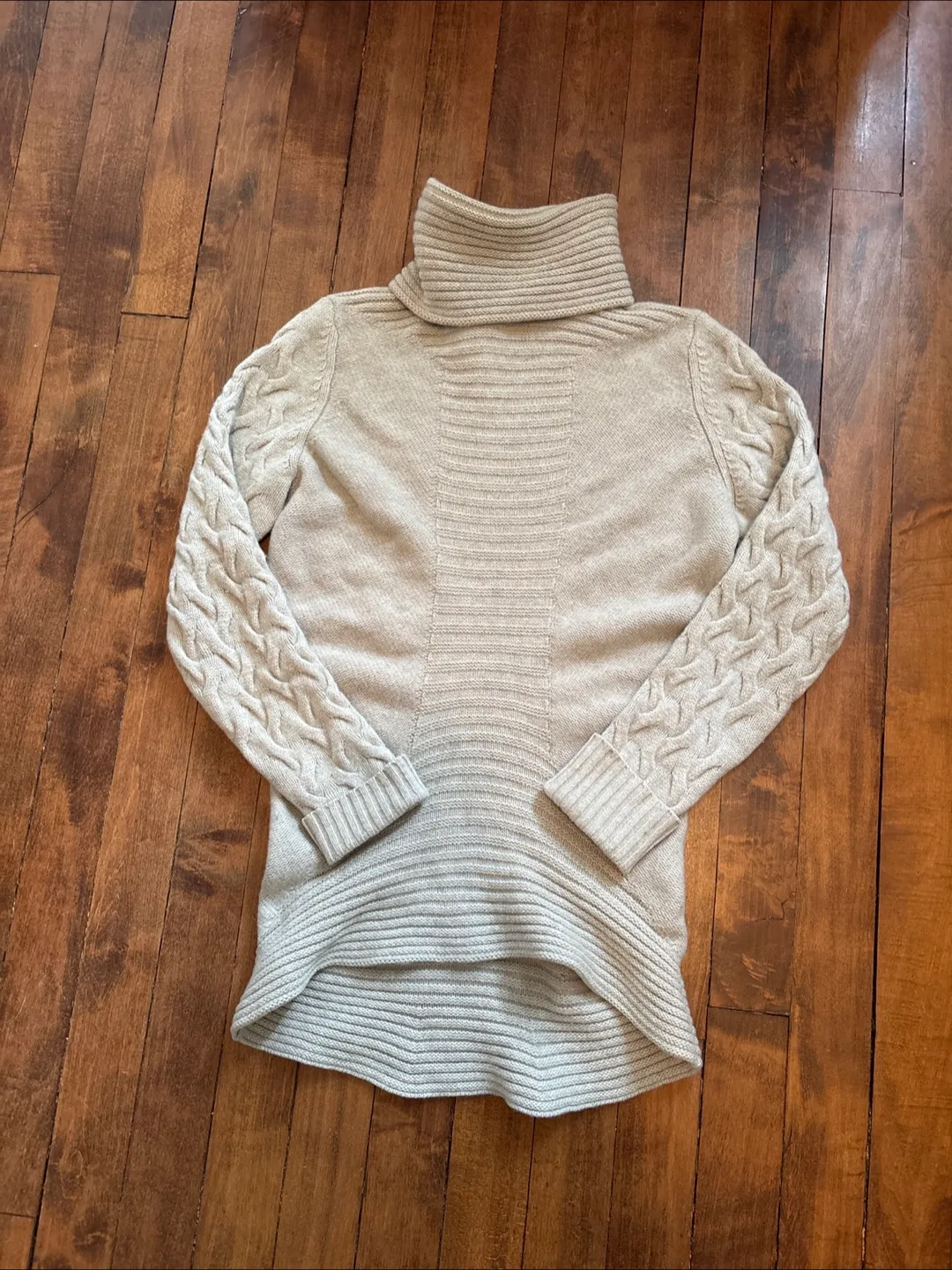 Hugo Boss Women's Cable Knit Turtleneck Sweater thumbnail