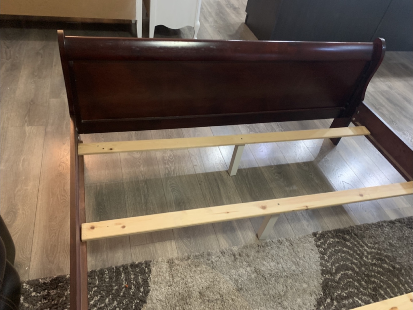 Queen Sleigh Bed Frame - photo 4