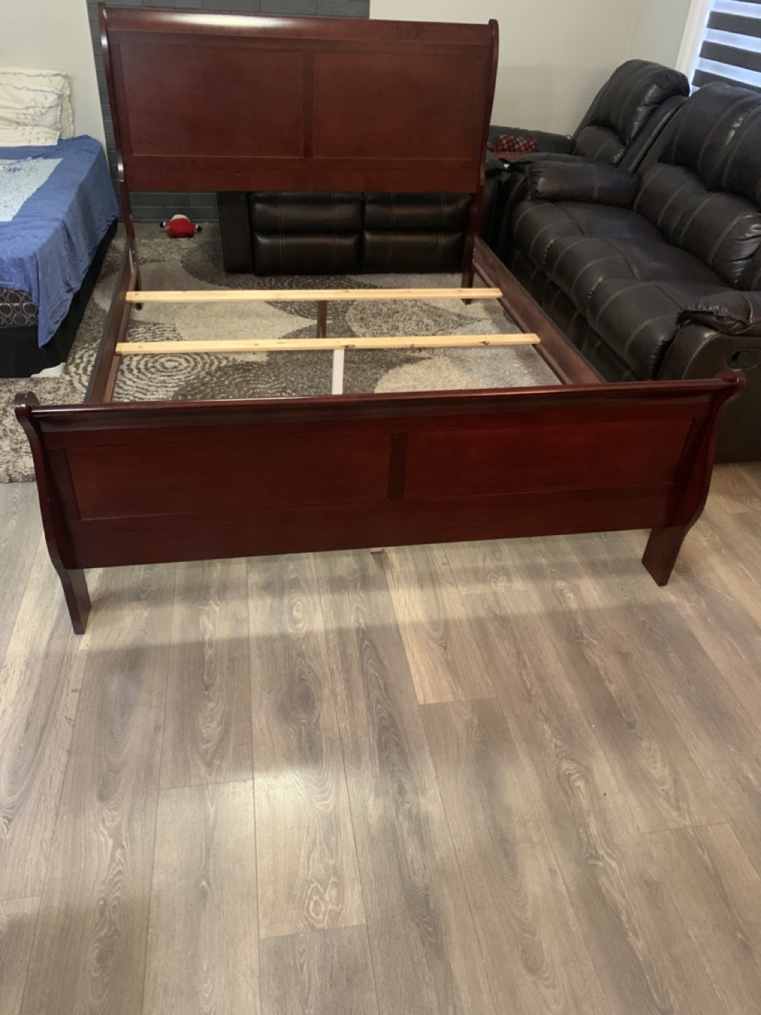 Queen Sleigh Bed Frame