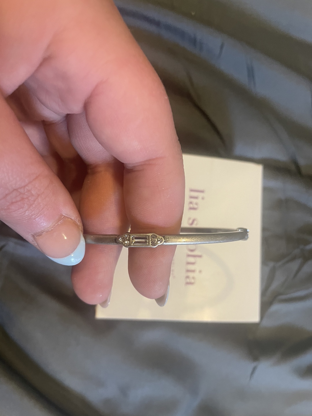 Lia Sophia Silver Bracelet - photo 2