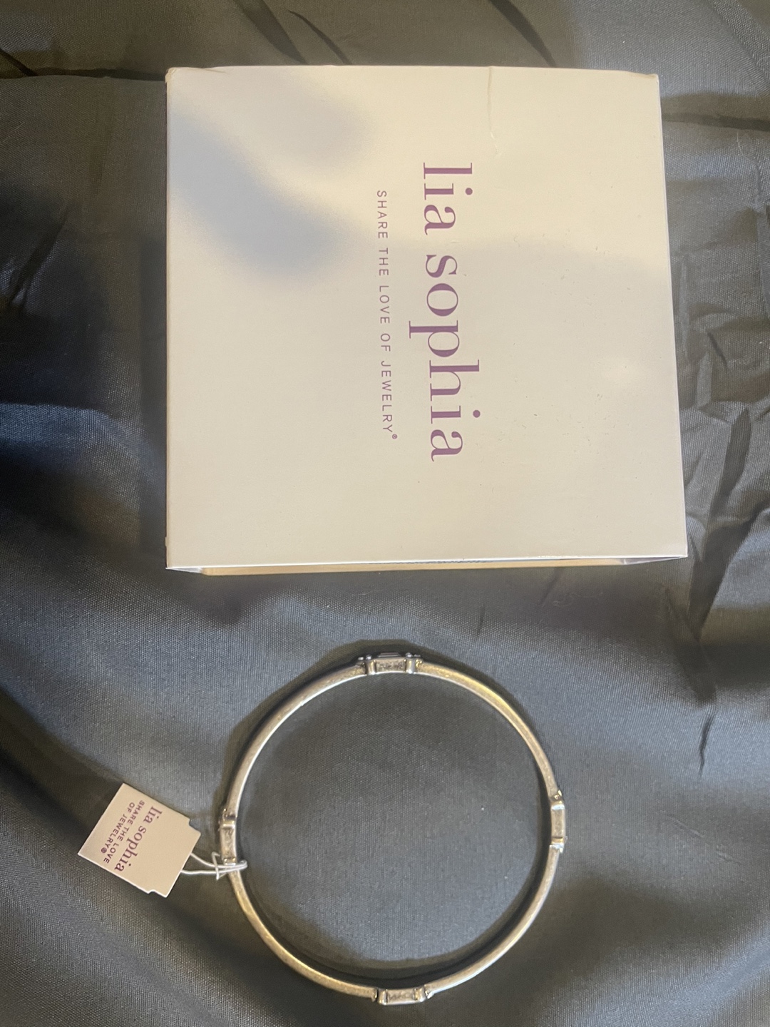 Lia Sophia Silver Bracelet