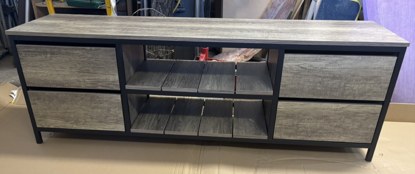 Modern TV Stand with Storage