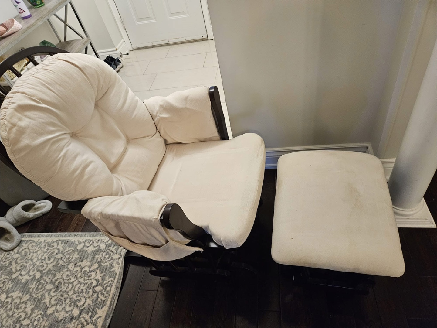 Glider Rocker with Ottoman - photo 3