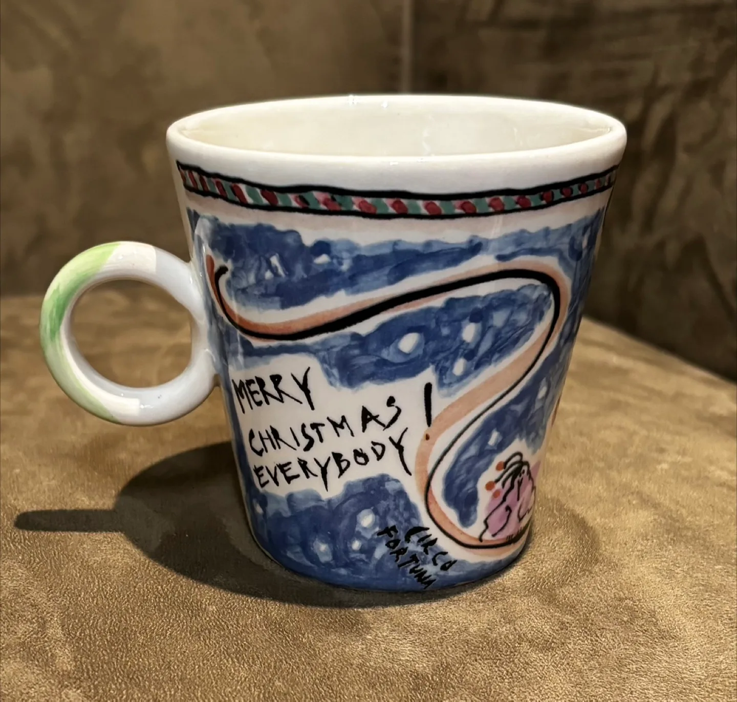 Starbucks Coffee Christmas Mug ~ Circo Fortuna by Bellini Italy image indicator(3)