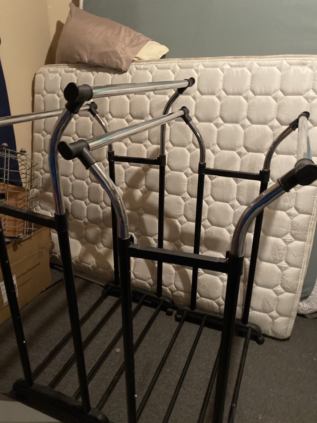 Double Garment Rack