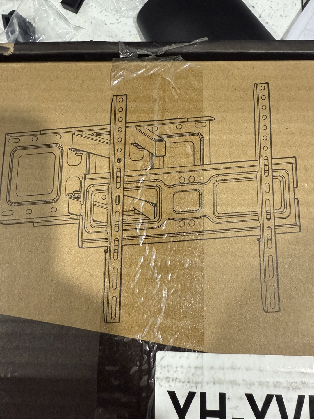 Pipishell Full Motion TV Wall Mount - photo 3
