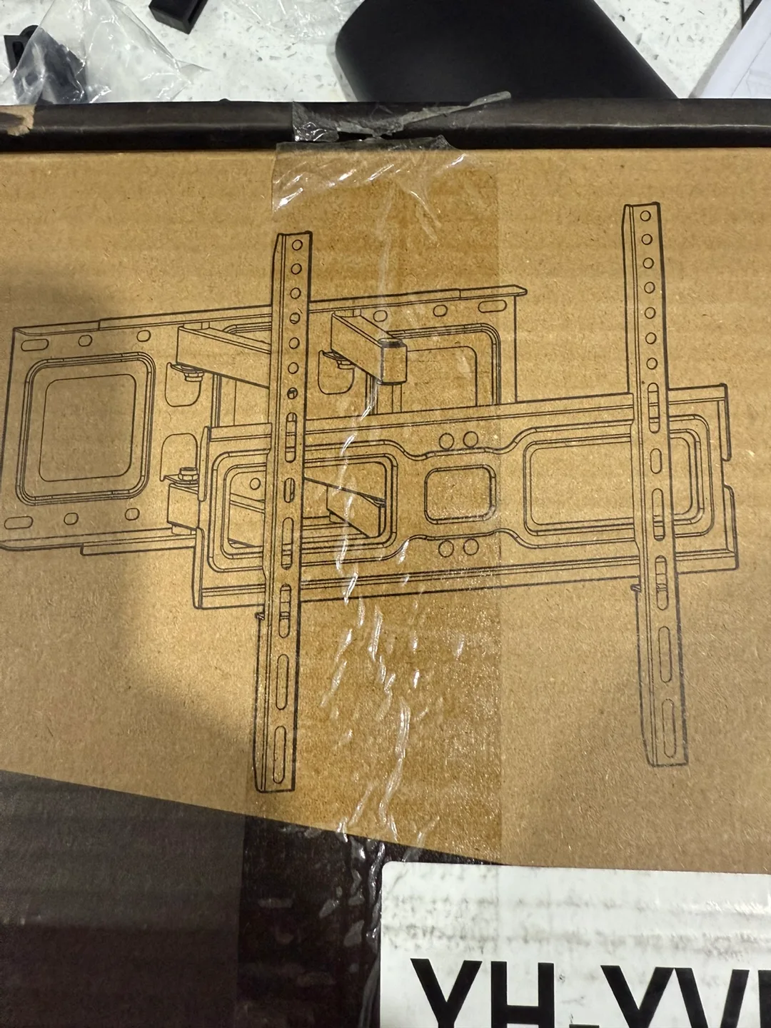 Pipishell Full Motion TV Wall Mount image indicator(3)