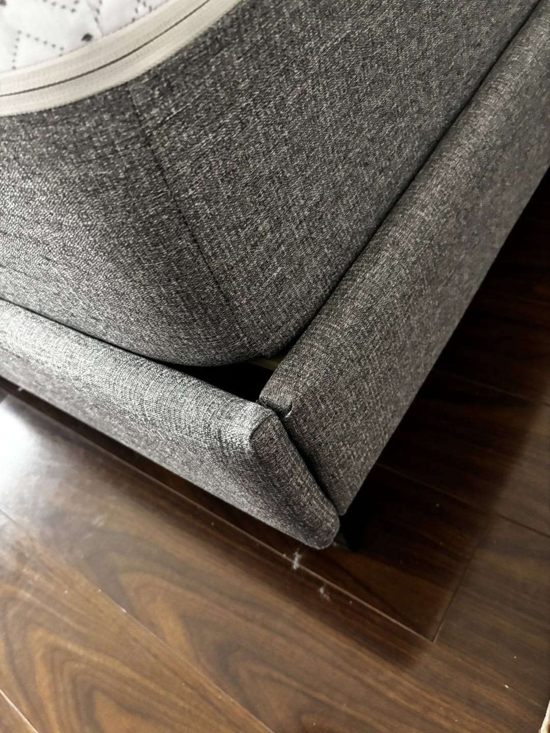 Queen Endy Mattress and frame with Grey Fabric Base - photo 4
