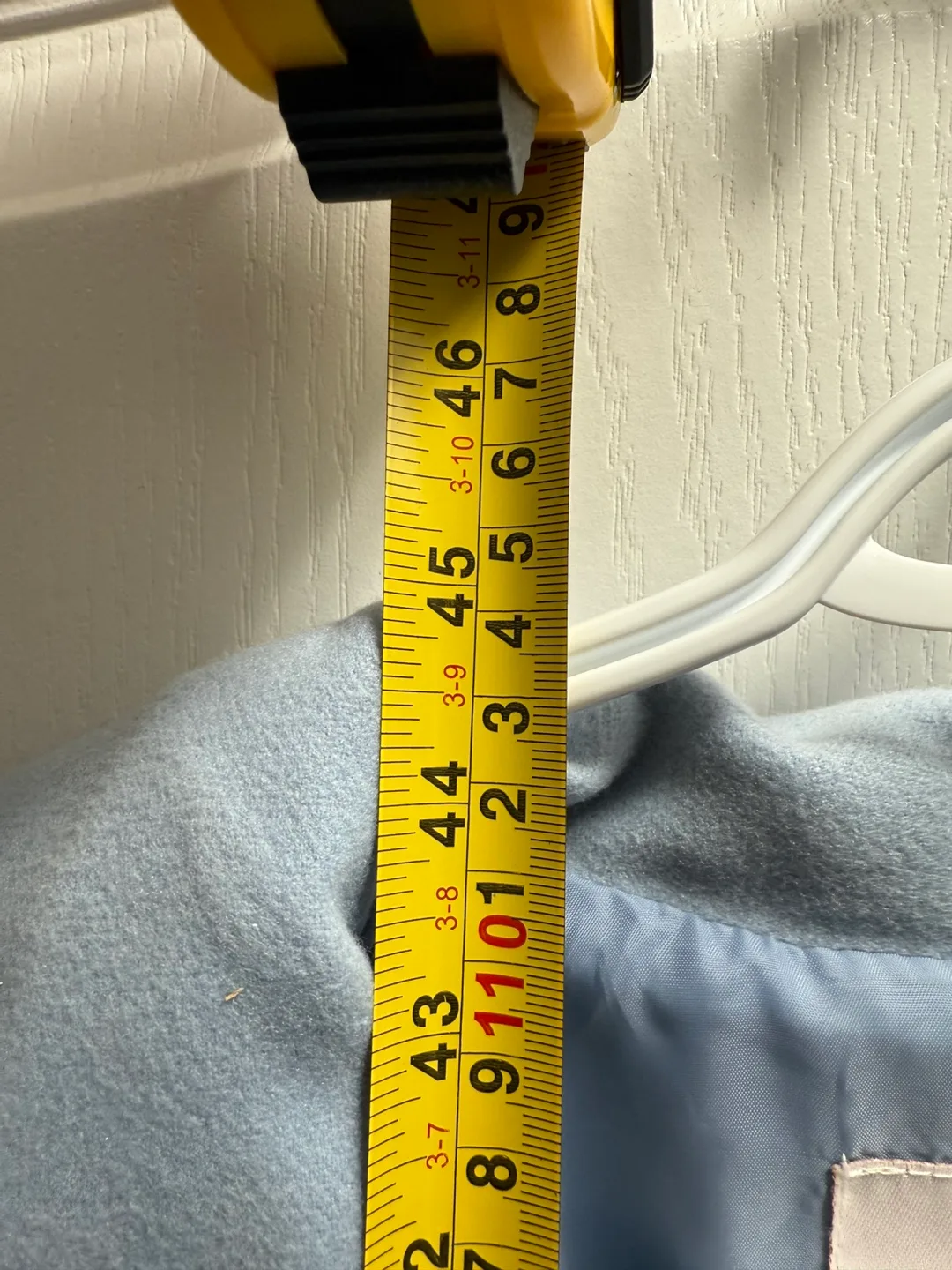 ReVamped Outerwear Light Blue Longline Coat - Size XL image indicator(6)