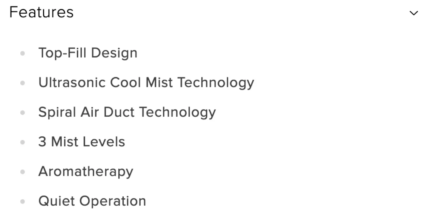 2-in-1 Humidifier & Diffuser (MOVING AWAY - MUST BUY SUN MAY 11) image indicator(4)