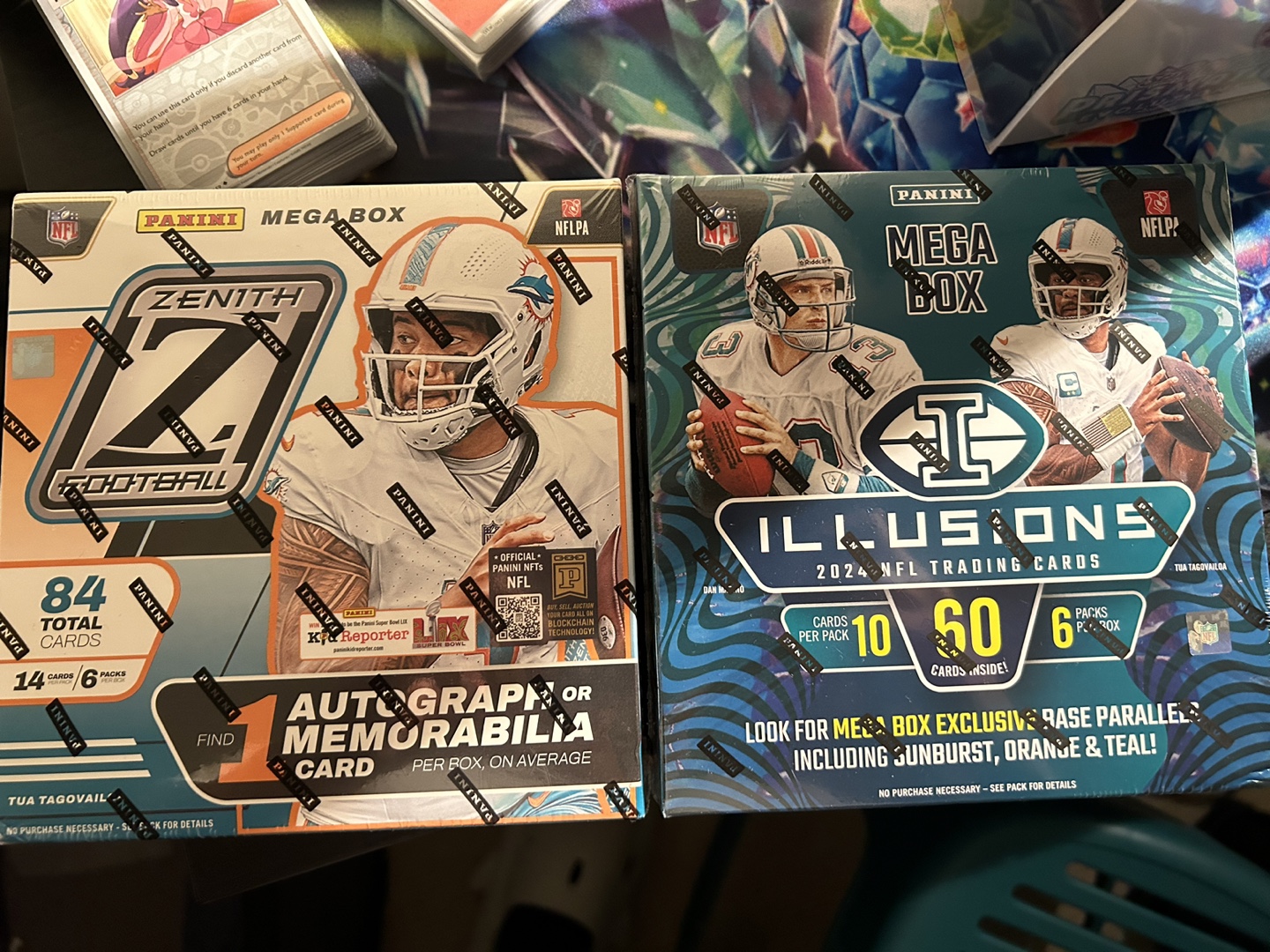 2024 Panini Zenith & Illusions Football Mega Boxes